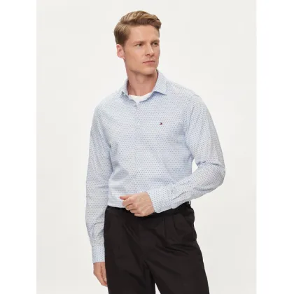 Zdjęcie Tommy Hilfiger Koszula Circle MW0MW34649 Błękitny Slim Fit