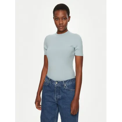 Zdjęcie Calvin Klein T-Shirt K20K208052 Błękitny Slim Fit