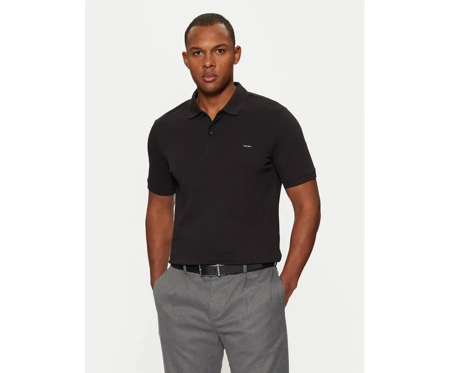 obrazek 1 Calvin Klein Polo K10K111196 Czarny Slim Fit