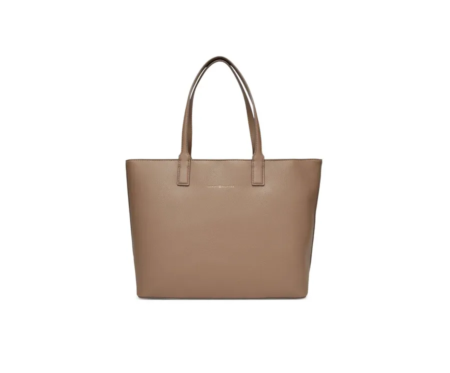 obrazek 1 Tommy Hilfiger Torebka Th Logotape Tote AW0AW17449 Beżowy