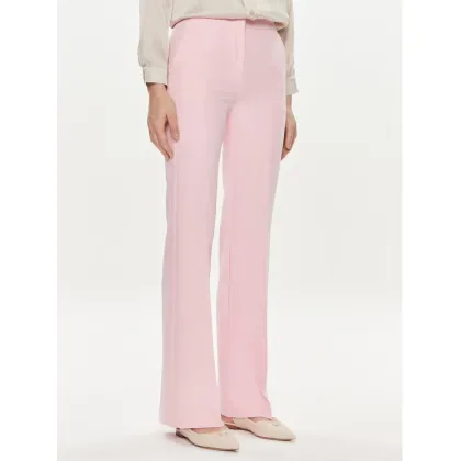Zdjęcie Maryley Spodnie materiałowe 24EB587/43OR Różowy Wide Leg