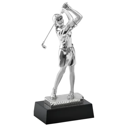 Zdjęcie Statuetka z sylwetką golfistki