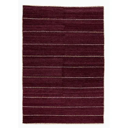 Zdjęcie Włoski bordowy dywan w stylu geometrycznym - Sartori Rugs