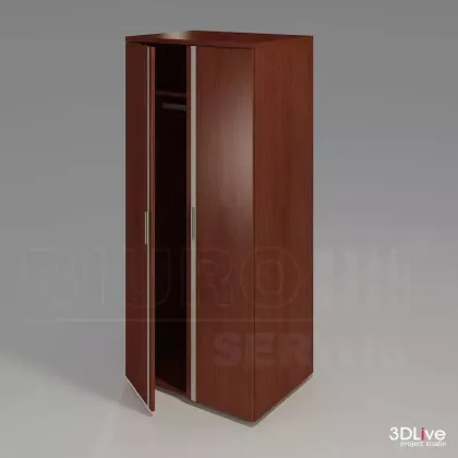 Zdjęcie Szafa Ubraniowa o wymiarach szer. 80cm gł. 39cm wys. 183cm. - Biuro Serwis