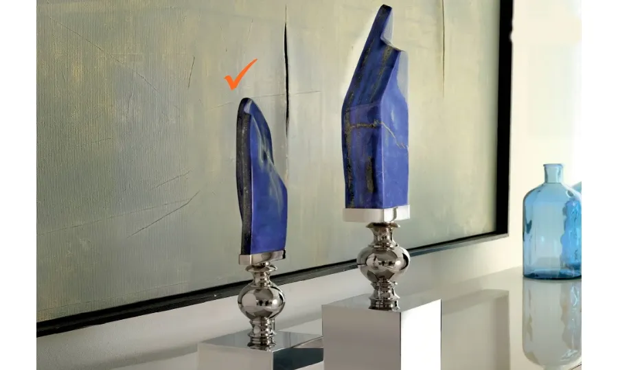 obrazek 1 Zjawiskowa wieża lapislazzuli na niklonowej podstawie