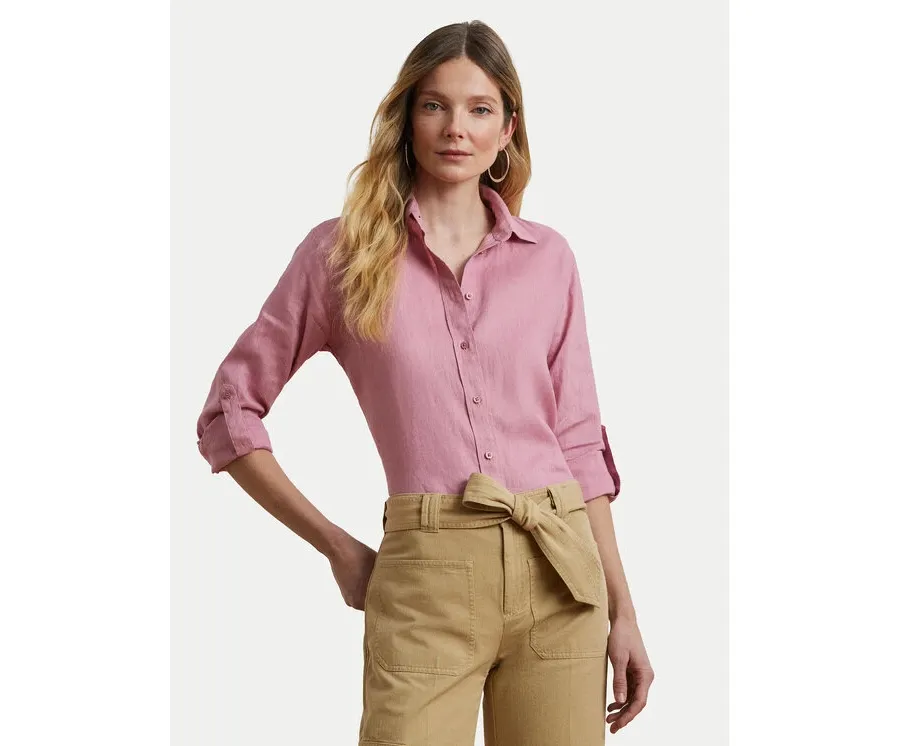 obrazek 1 LAUREN RALPH LAUREN Koszula 200782777067 Różowy Relaxed Fit