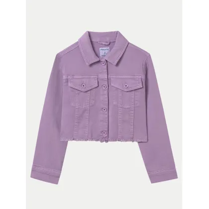 Zdjęcie Mayoral Kurtka jeansowa 6406 Fioletowy Regular Fit