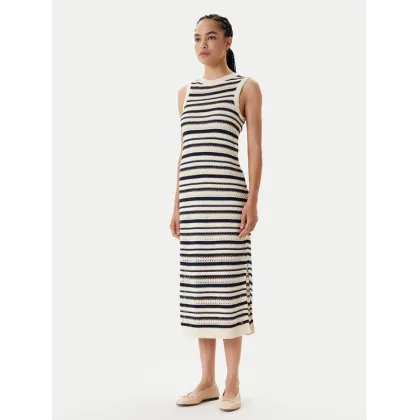 Zdjęcie Tommy Hilfiger Sukienka dzianinowa WW0WW45649 Beżowy Slim Fit