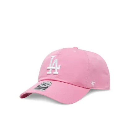Zdjęcie 47 Brand Czapka z daszkiem MLB Los Angeles Dodgers '47 CLEAN UP B-RGW12GWS Różowy