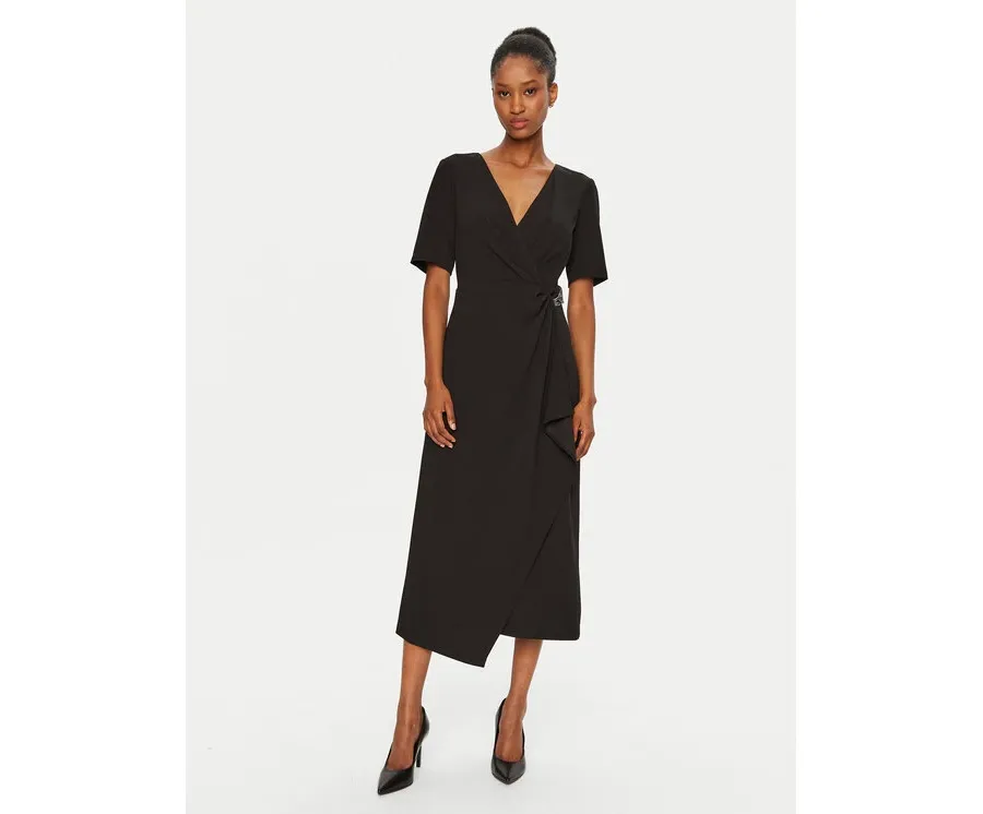 obrazek 1 DKNY Sukienka koktajlowa DD4H1B66 Czarny Slim Fit