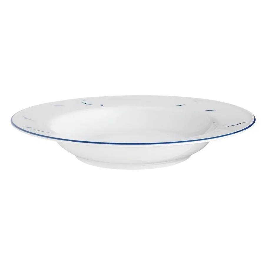 obrazek 1 Duży okrągły porcelanowy talerz do zupy z Niemiec – Tettau