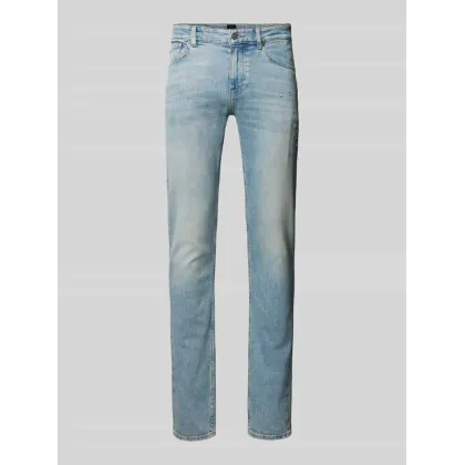 Zdjęcie Jeansy o kroju slim fit z przetarciami model ‘Delaware’