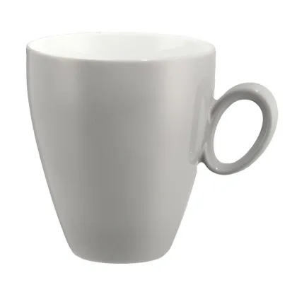 Zdjęcie Piękny porcelanowy kubek w kolorze kamienno szarym - Seltmann Weiden