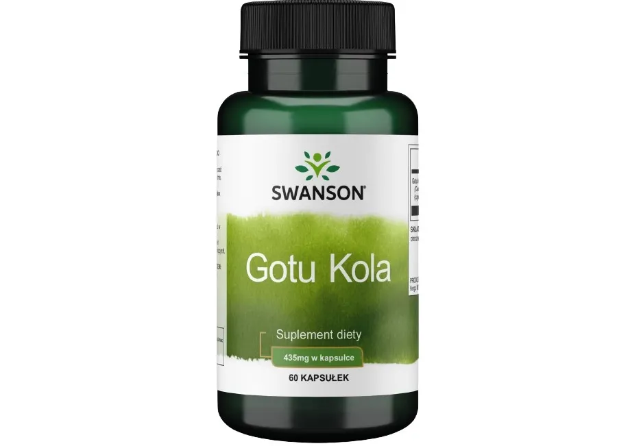 obrazek 1 Swanson Gotu Kola 435 mg Kapsułki