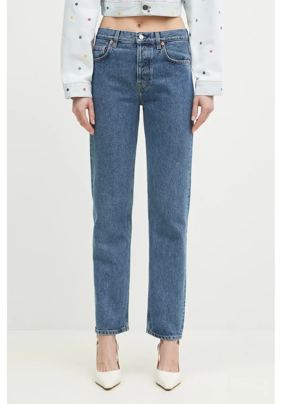 obrazek 1 Sporty & Rich jeansy Vintage Fit Denim damskie high waist JEAW231MB