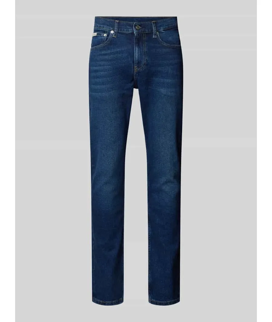 obrazek 1 Calvin Klein Jeans Jeansy J30J327007 Granatowy Slim Fit