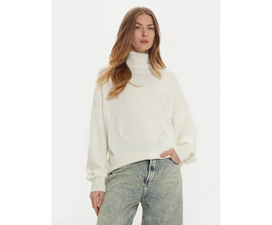obrazek 1 ViCOLO Sweter 77039S Écru Regular Fit