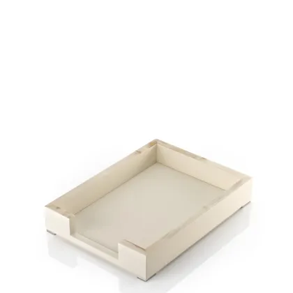 Zdjęcie Oryginalna tacka na dokumenty A4 z rogu i drewna - Arcahorn