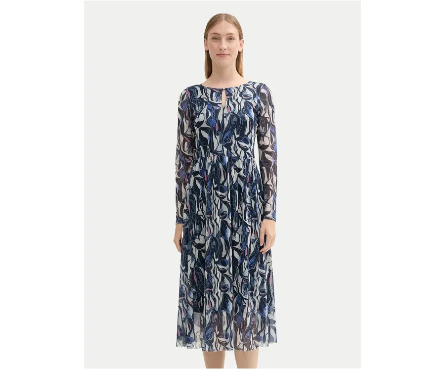 obrazek 1 Tom Tailor Sukienka codzienna 1043038 Niebieski Regular Fit