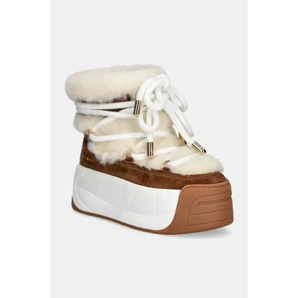 Zdjęcie Naked Wolfe śniegowce Darling kolor brązowy Darling Tan Cow Suede