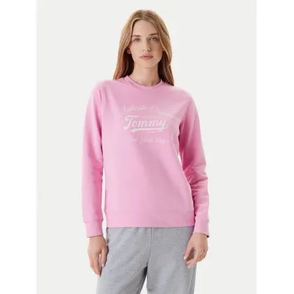 Zdjęcie Tommy Jeans Bluza Essential DW0DW20942 Różowy Regular Fit