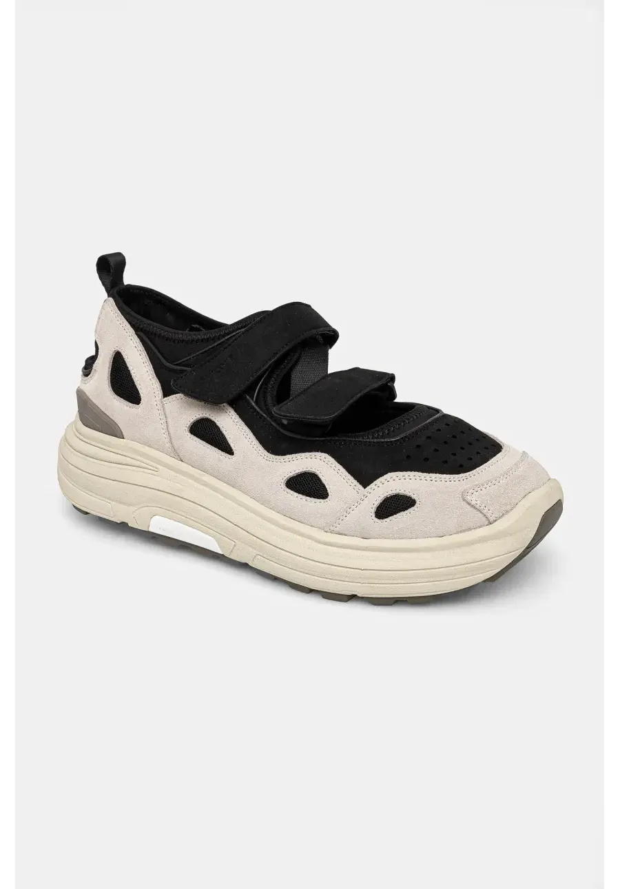 obrazek 1 Suicoke sneakersy zamszowe AKK-2 kolor beżowy OG355