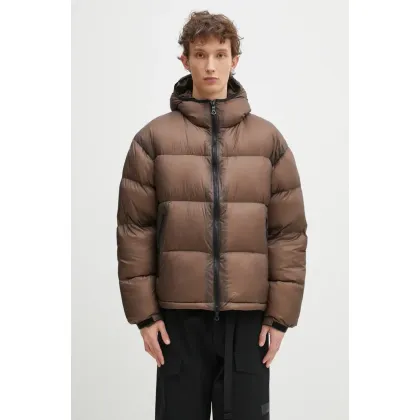 Zdjęcie MKI MIYUKI ZOKU kurtka puchowa Translucent Bubble Jacket kolor brązowy zimowa oversize TRANSLUCENT.BUBBLE.BR