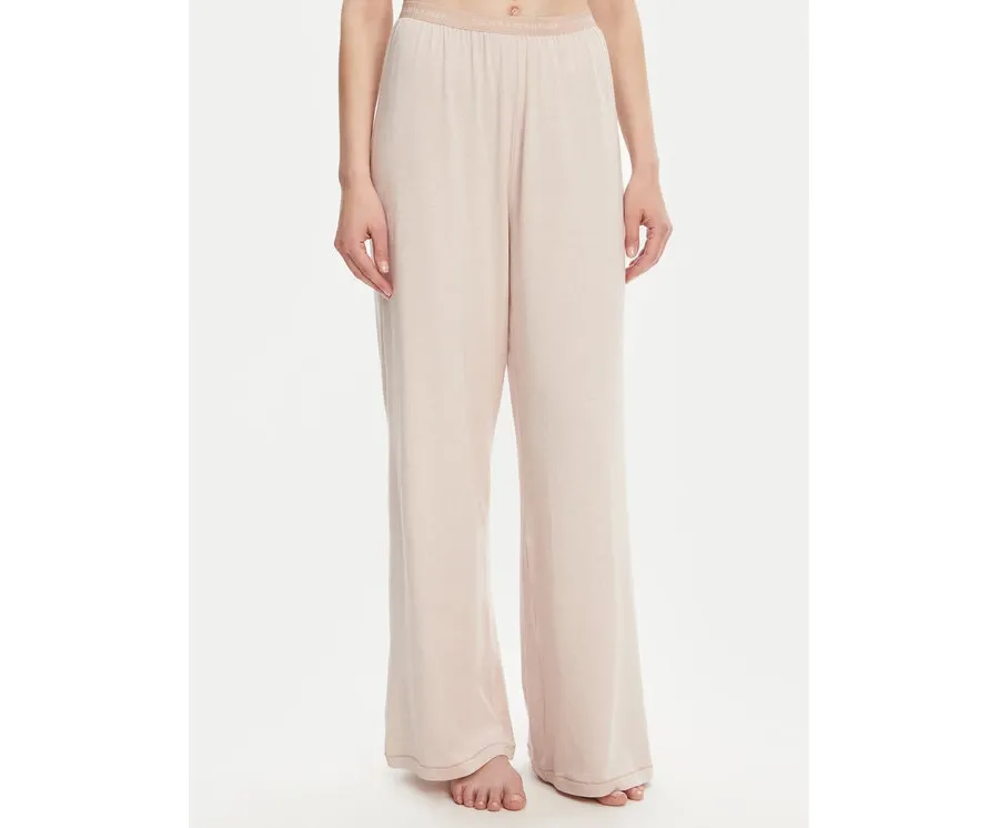 obrazek 1 Tommy Hilfiger Spodnie piżamowe UW0UW05776 Beżowy Relaxed Fit