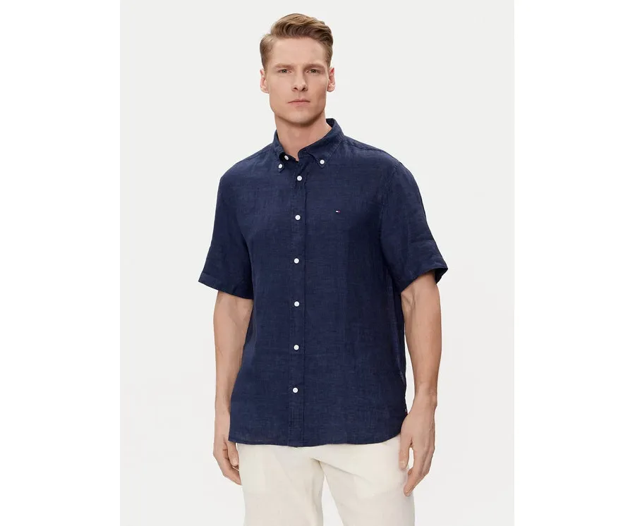 obrazek 1 Tommy Hilfiger Koszula MW0MW35207 Granatowy Regular Fit