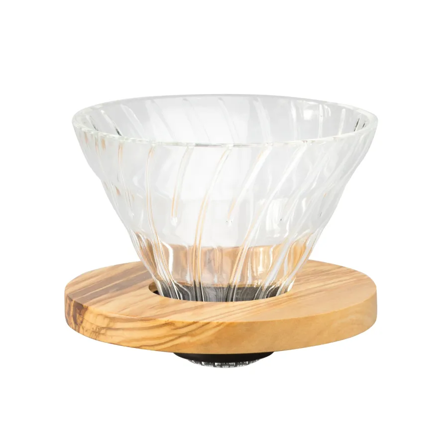 obrazek 1 Hario szklany Drip V60-02 - Olive Wood HARIO