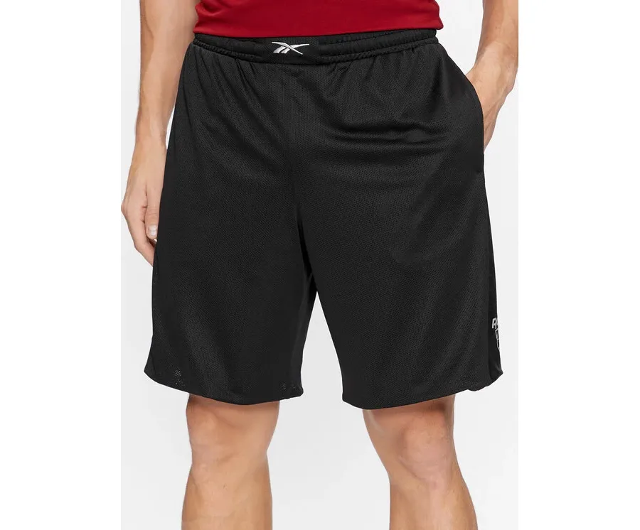obrazek 1 Reebok Szorty sportowe Basketball II0671 Czarny Regular Fit