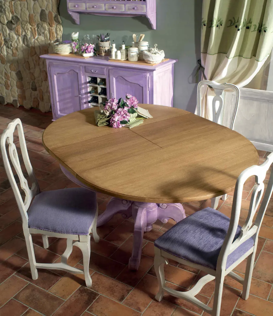 obrazek 2 Luksusowe prowansalskie krzesło tapicerowane - prosto z Włoch - Interiors Italia