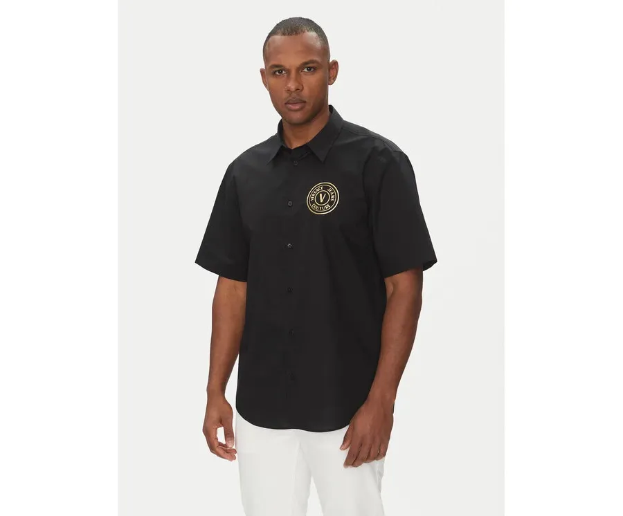 obrazek 1 Versace Jeans Couture Koszula 78GALY11 Czarny Regular Fit