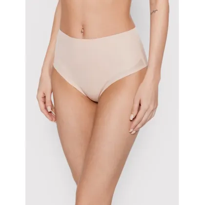Zdjęcie Chantelle Figi klasyczne z wysokim stanem Pure Light C10M80 Beżowy