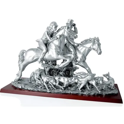 Zdjęcie Scena z polowania na lisa - upominek dla myśliwych