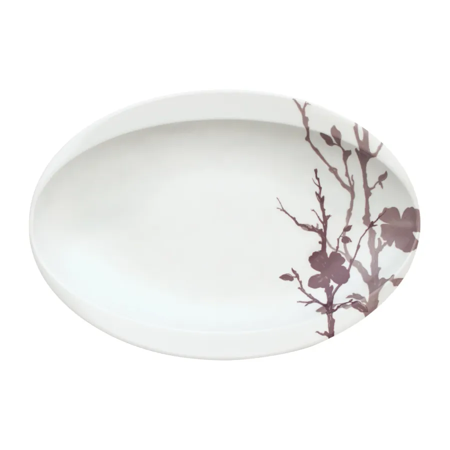 obrazek 9 Przepiękny komplet porcelanowej zastawy stołowej dla 12 osób - Porcel