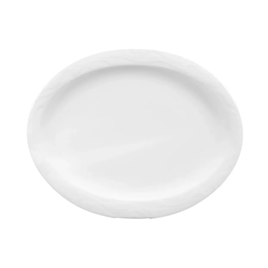 obrazek 1 Owalny porcelanowy talerz obiadowy 29x24 cm - Seltmann Weiden