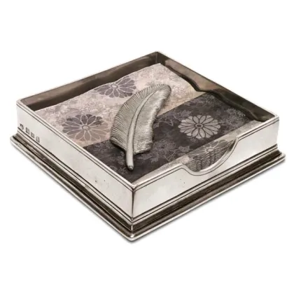 Picture Napkin holder - smaller version with a pen