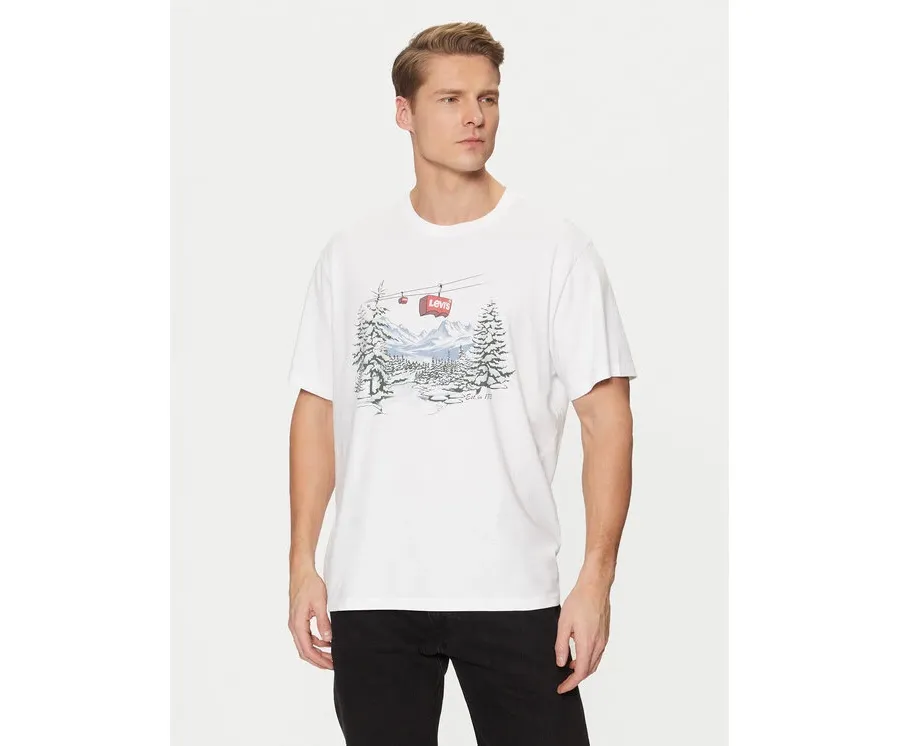 obrazek 1 Levi's® T-Shirt Graphic 16143-1515 Biały Relaxed Fit