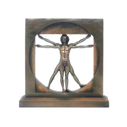 Zdjęcie Statuetka Człowieka Witruwiańskiego