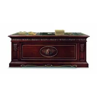 Picture Beautiful Italian antique desk in a dark finish