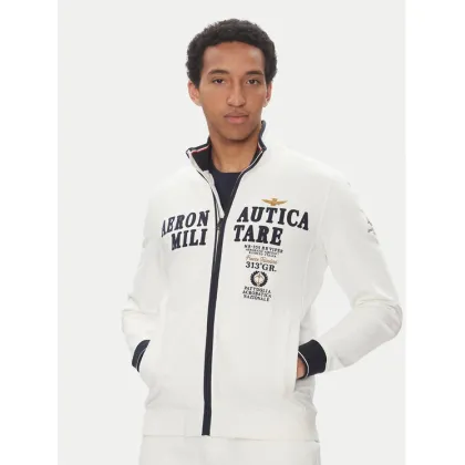 Zdjęcie Aeronautica Militare Bluza 251FE1999F459 Biały Regular Fit