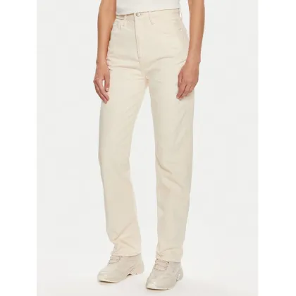 Zdjęcie Calvin Klein Jeans Jeansy Hammerloop J20J223656 Écru Straight Fit
