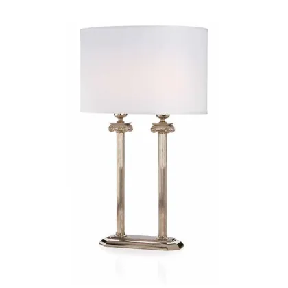 Zdjęcie Klasyczna lampa stołowa z dwoma lampami z kolekcji ARROW