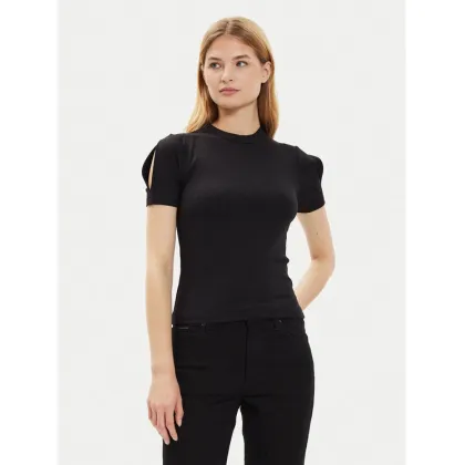 Zdjęcie Calvin Klein T-Shirt K20K207322 Czarny Slim Fit