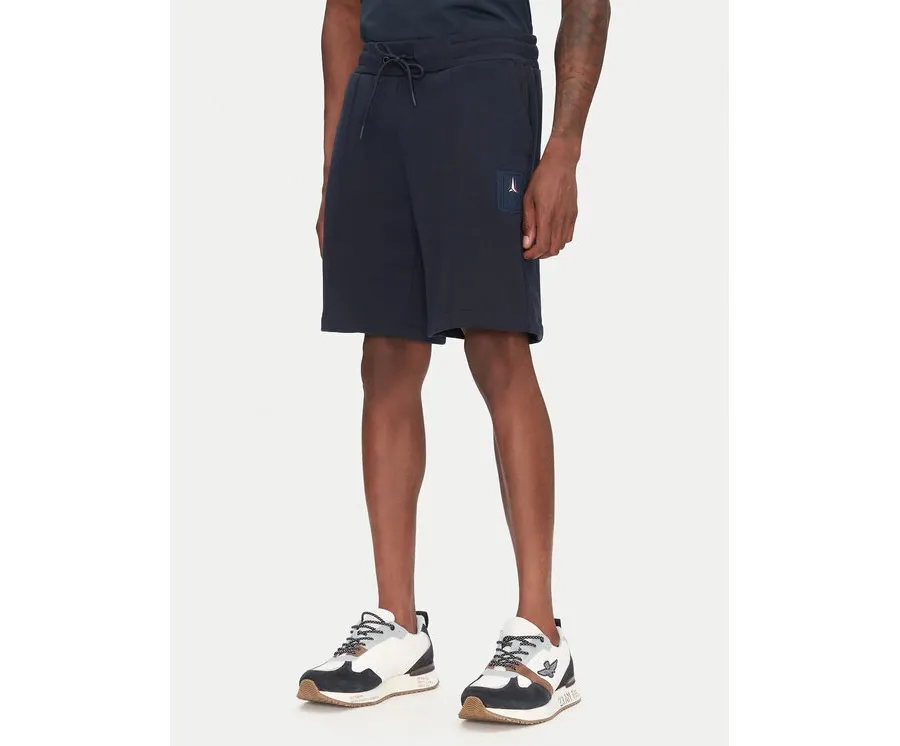 obrazek 1 Aeronautica Militare Szorty sportowe 251BF020F584 Granatowy Regular Fit