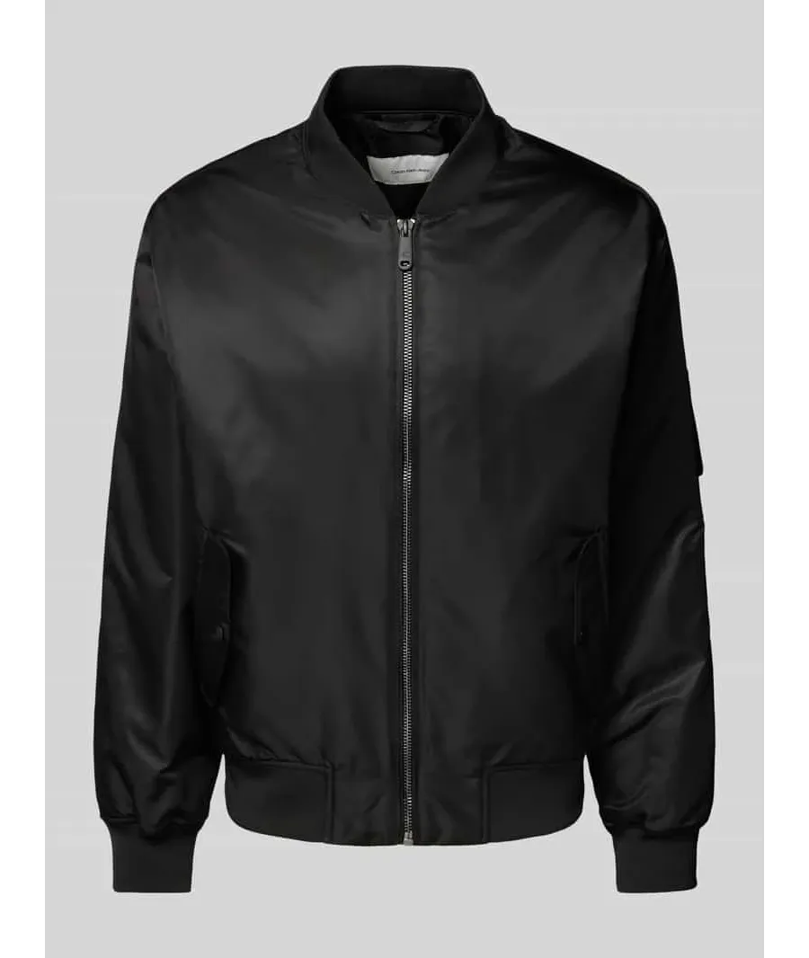 obrazek 1 Calvin Klein Jeans Kurtka bomber 00040EM524 Czarny Regular Fit