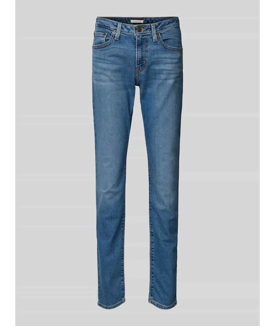obrazek 1 Jeansy o kroju skinny fit z 5 kieszeniami model ‘SUPERLOW SKINNY GRAB’