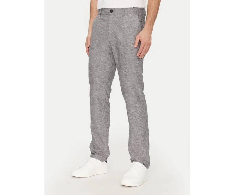 obrazek 1 Tom Tailor Chinosy 1044713 Szary Relaxed Fit
