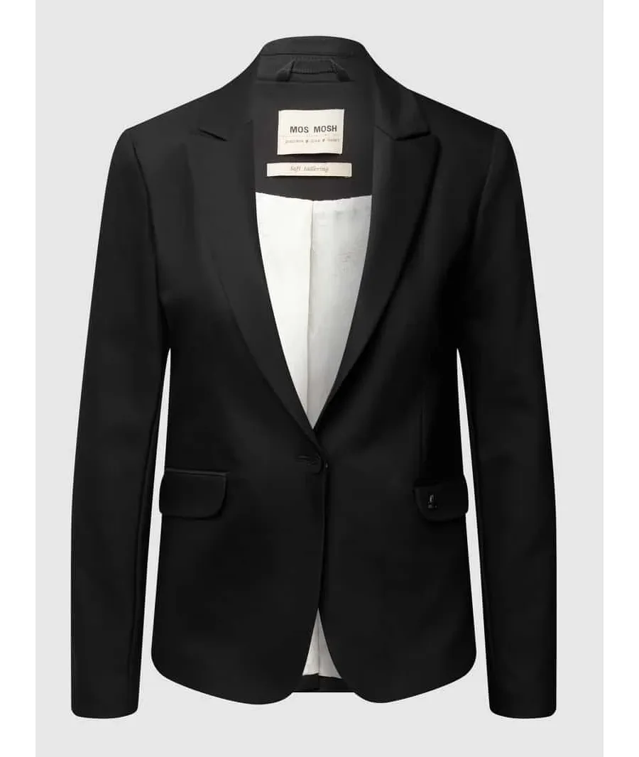 obrazek 1 Żakiet z kołnierzem z połami model ‘BLAKE NIGHT’